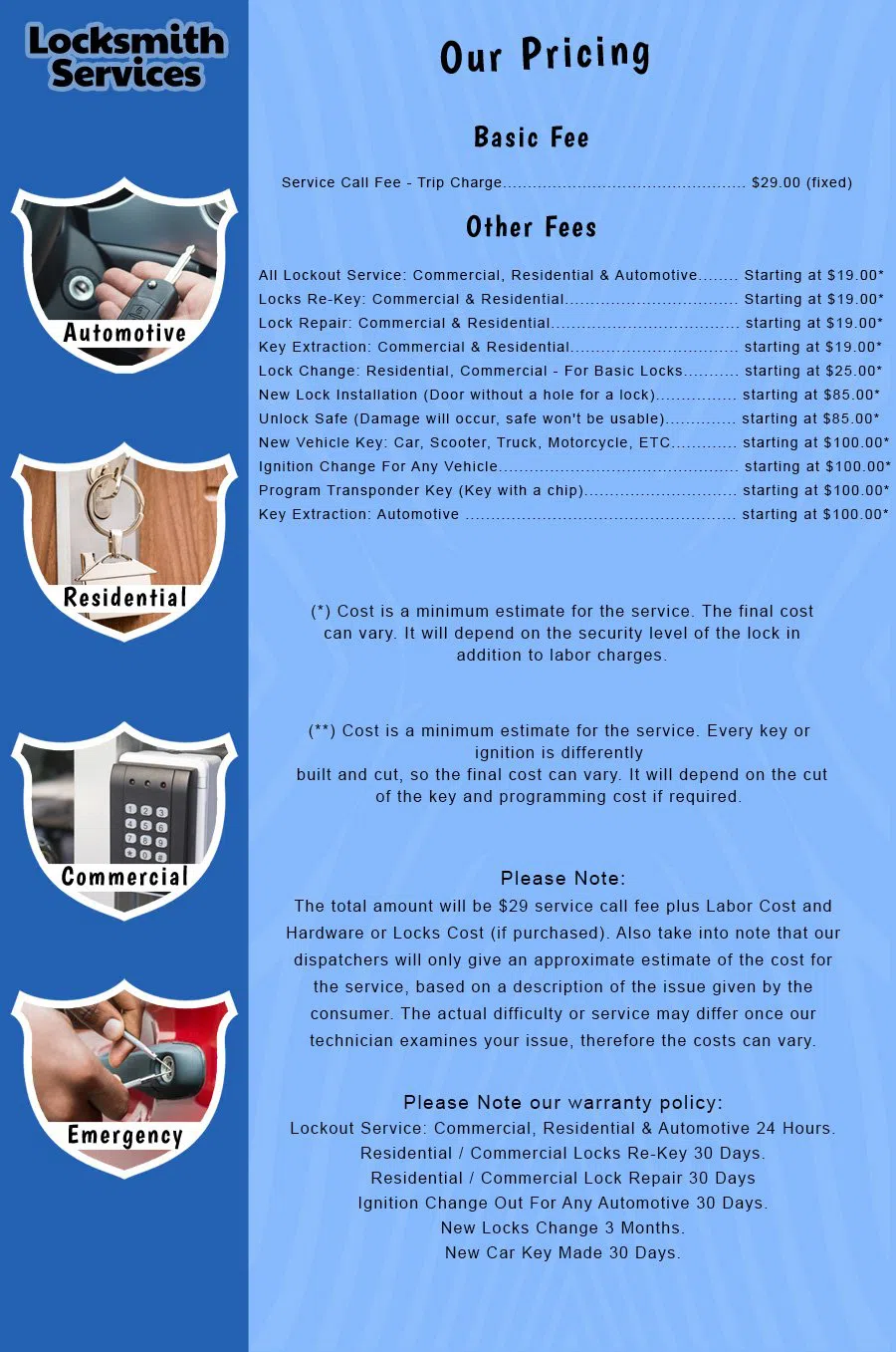 Albuquerque Lock Master Albuquerque, NM 505-634-5215